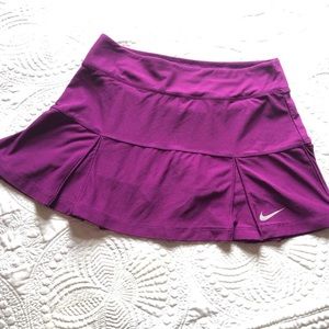 Nike Dry Fit Tennis Fuchsia Skirt/Skort